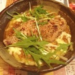 Satsuma Gouya - 炙りチキンのチーズカレーおじや。