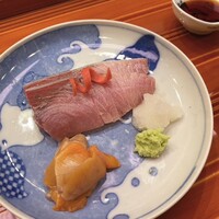 味 ふくしま - 氷見ぶりと赤貝。脂乗り最高。