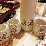 SAKE story - 鳥獣戯画のお猪口