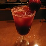 バー アンディ - イチゴのカクテル(季節限定)