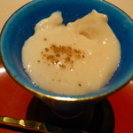 満愛貴 -  デザート　葛と乳製品、黄な粉