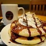 タリーズコーヒー - T's パンケーキ キャラメルチョコ　560円（税込）