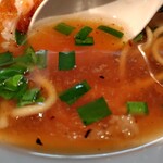 麺家 たけ田 - スープの感じ