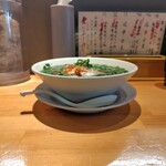 麺家 たけ田 - にら玉肉そば