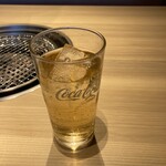 国産牛焼肉くいどん - ジンジャーエール