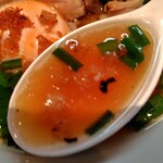麺家 たけ田 - スープの感じ