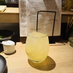 熾火のイオ - 自家製ハニーレモンスカッシュ