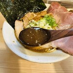 とんぼ庵 - 【チャーシューめん＝スープ】