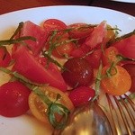リストランテ アルベロベッロ -  青木さんのトマト