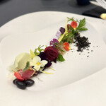 プレゼンテ スギ - ⑲Sugi畑をお皿に乗せて（サラダ）