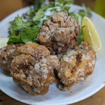 煮込 蔦八 - そこはそれ。唐揚げも食べるのだよ♪