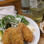 煮込 蔦八 - カキフライの魔力に！