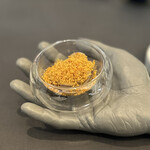 プレゼンテ スギ - ②カラスミ（2年熟成ブランデー漬け込みボラ子と鱸のカラスミMIX、野呂の二八そば）