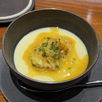 馳走西健一 - ドウマンガニの身&内子載せフラン