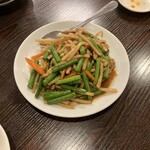 萬福記 - ニンニクの芽の炒め