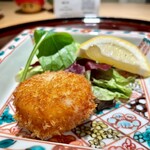 銀座 青天 - 北海ホタテ貝柱フライ