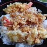 やまもり食堂 -  このエビ天美味かった。