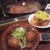 山利喜 - 料理写真: 煮込玉々とガーリックトースト
