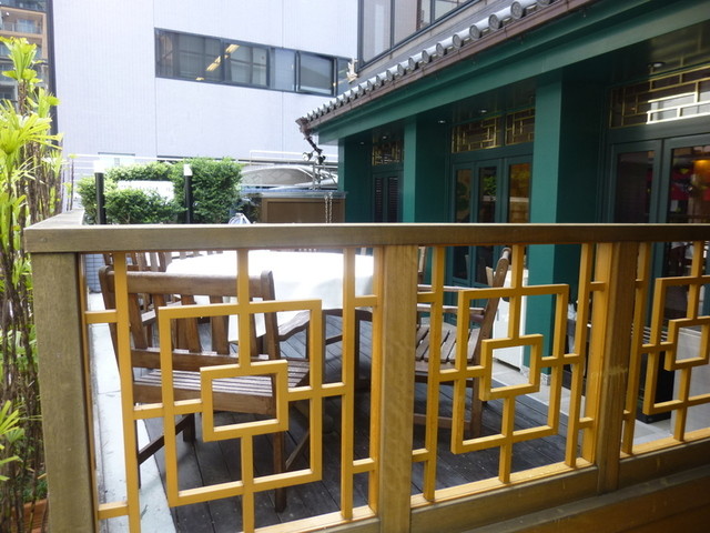 筑紫楼 - テラス席