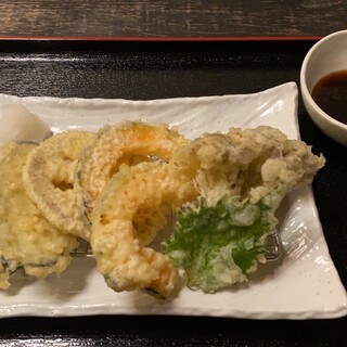 揚げたて天ぷら