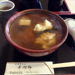 自家製そば　幸湖路 - ゆばあんかけ ¥800