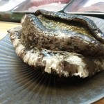 鮨 来多老 -  すげ～でっかい黒鮑♪