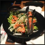 串の蔵 -  サーモンのサラダ