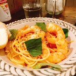 Arang Arang - エビがぷりっぷり！トマトソースが美味しいです