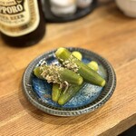 野毛商店 - オクラのお浸し