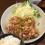 定食 くぅべ - 鶏もも南蛮