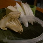 すし割烹 鮓はる - しゃぶしゃぶのお野菜（2009年10月）