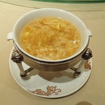 中国料理 翆陽 - 干し貝柱と湯葉の中国スープ