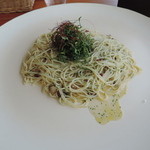 REB -  石垣の塩のペペロンチーノ