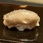 登喜和鮨 - 蒸し穴子　塩