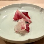 登喜和鮨 - クロダイ　迷いカツオ