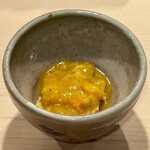 登喜和鮨 - 佐渡産女蟹ともずく蟹のご飯