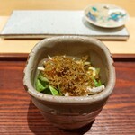 焼鳥 ひら野 - じゃこサラダ