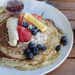 Morning Brew Coffee & Bistro - Pancakes & Fresh Fruits