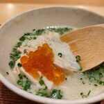 焼鳥 ひら野 - 鶏スープご飯