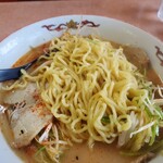 本家ねぎみそ屋 - 麺