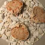 韓式料理 ムグンファ - このせこ蟹を２枚目のお粥にダイブして食べます