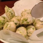 トラットリア ダ・テレーサ - コースの最初はゼッポリーネ♡  コレ、イイねぇ！