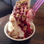 ジェラテリア アクオリーナ - ジェラートソフト ヨーグルト（590円）