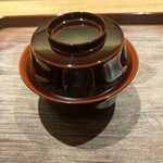 永山 - 椀物　もみじ鯛、蕪　