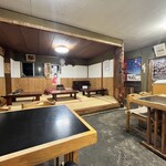 鈴本食堂 - レトロな店内