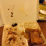 黄記滷肉飯 - 鶏肉飯弁当