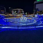 奈るみ庵 - 大垣駅前のイルミネーション(2024年12月)