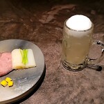 SECRETO - トッピングと④フェイクビール