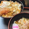 資さんうどん - 牛・カツとじ丼