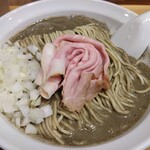 麺処 にぼし香 - 特濃煮干蕎麦　1200円